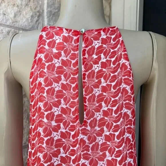 NWOT Dainty Floral Print Sleeveless Spring/Summer Dress Size Medium - Picture 7 of 10